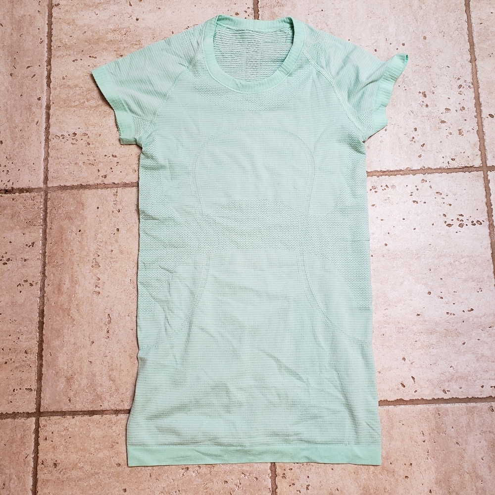 Light Blue Lululemon Shirt